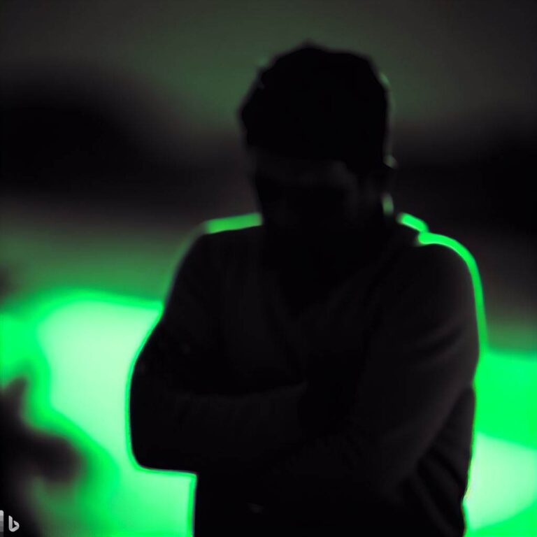 A person with their arms crossed, looking upset, Polyamory, jealousy, relationships, emotions, communication, DSLR, Portrait lens, Evening, Candid, Black and white with acid green